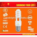 HOT! T2 13W Half Spiral Energy Saving Light Bulb 10000H CE QUALITY